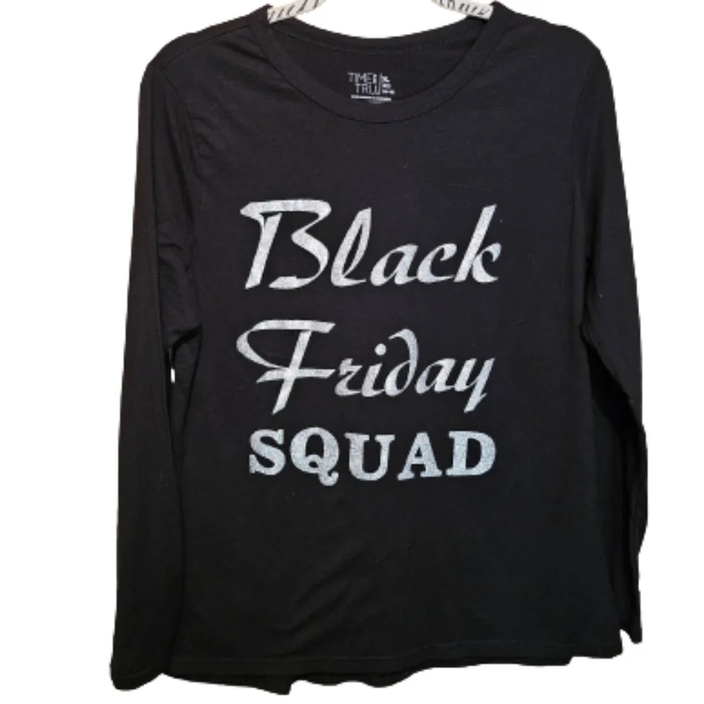 Black Friday Squad longsleeve t-shirt